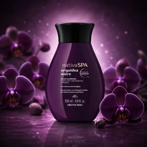 Óleo Corporal Nativa Spa Orquídea Noire 