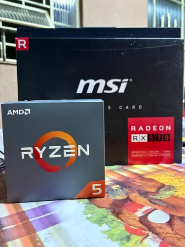 Ryzen 5 1600Af+MSI Rx 570 8GT 8gb