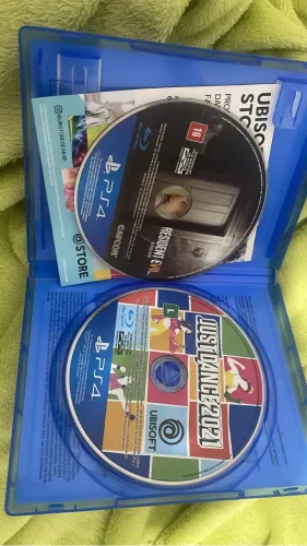 Just Dance 2021, Resident Evil 7 Biohazard Ps4. (Os dois junto)