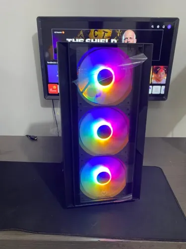 CPu Gamer alto desempenho AMD Ryzen 7 5700 4.6Ghz 16GB Ssd 480GB Nvidia Rx 3060 12GB