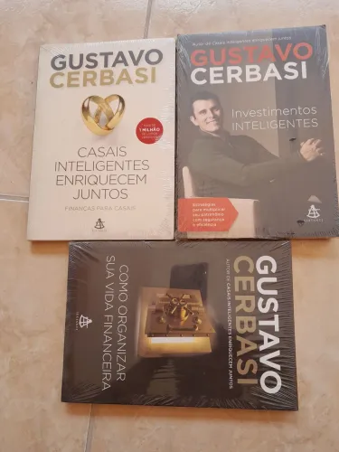 Lote Livros Gustavo Cerbasi - Novos e Lacrados - Investimento Finanças Casais