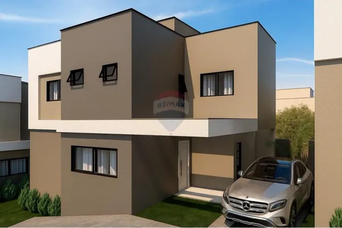Sobrado na Planta | 94m² | 3 Quartos | Suíte | Condomínio Residencial Havro | Boa Vista