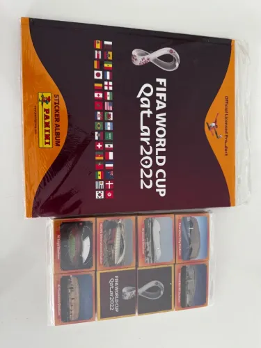 Album copa 2022 capa dura edição sulamericana