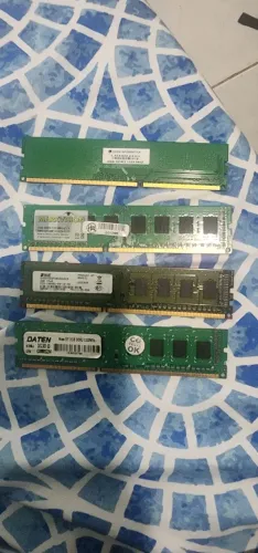 Memórias ddr3 2 giga lotes com 43 unidades