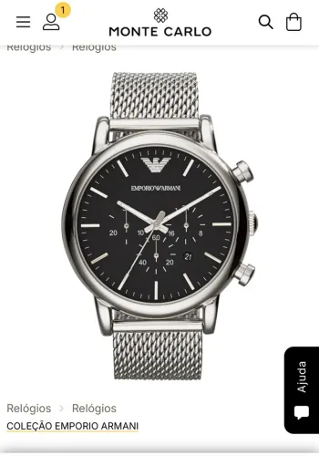Relógio Original Armani