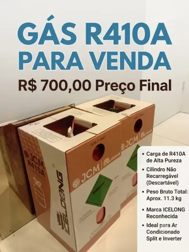 Gás R410A