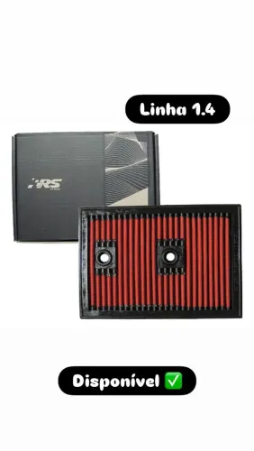 Filtro Esportivo RS para VW 1.4 - Apenas 500 km de uso