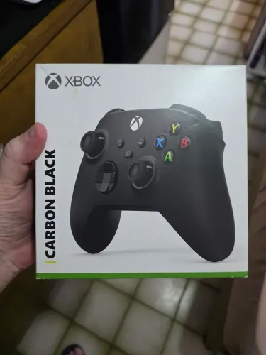 Controle X Box Carbon Black (ESTADO DE ZERO)