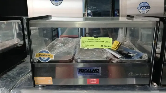 ESTUFA 3 BANDEJAS