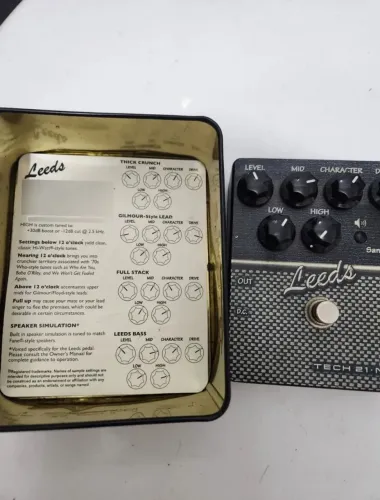 Pedal simulador amp tech 21 leeds