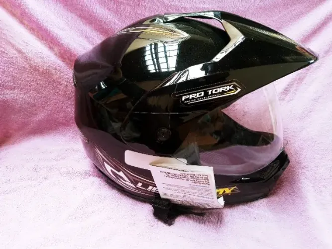 Capacete novo tamanho 60 motocross trilha enduro marca Pro Tork Liberty MX