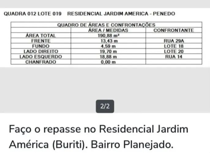 ? VENDO TERRENO NO RESIDENCIAL JARDIM AMÉRICA - PENEDO/AL