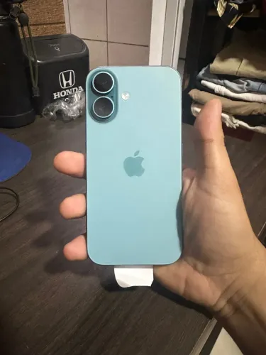 iPhone 16 128gb verde usado poucas vezes