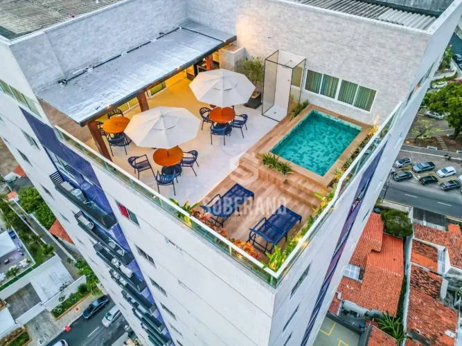 Apartamento com 2 dormitórios à venda, 65 m² Miramar - Próximo ao Clube Cabo Branco