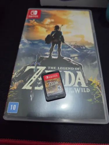 Jogo Nintendo Switch Zelda Breath of the Wild (BOTW) usado