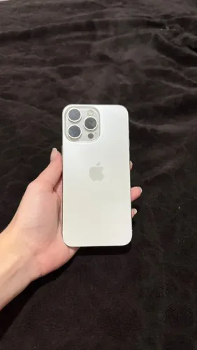 iPhone 15 Pro Max 256GB Branco - Perfeito Estado