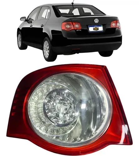 Lanterna Traseira Canto Esquerdo Jetta 2005 A 2011 Esquerdo/motorista