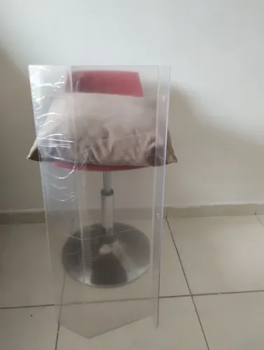 Defletor de ar condicionado de acrílico