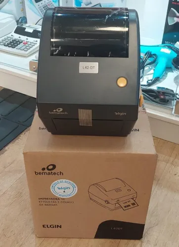 IMPRESSORA TÉRMICA de Etiquetas e Código de Barras L42DT Bematech-Elgin / USB, Serial DB9 