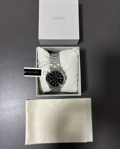 Seiko SBTQ041 Cronógrafo Original - Importado do Japão - Novo | Full Set