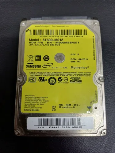 Hd Samsung 500gb 2.5