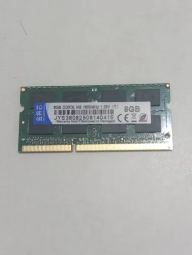 Memória ddr3l 8gb Para notebook