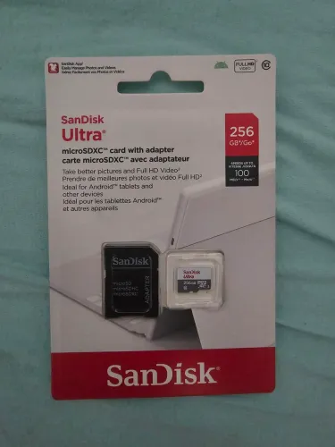 Cartão Micro SD - 256GB