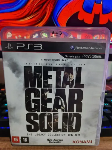 Metal Gear Solid The Legacy Collection usado ps3