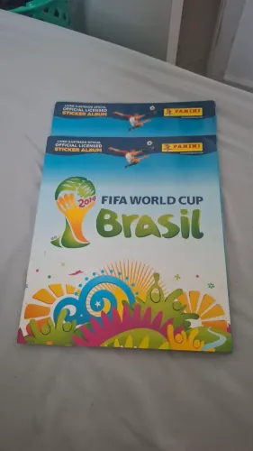 Kit 2 Álbuns copa do mundo 2014 Brasil panini vazio