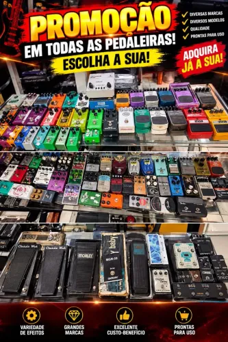 Queima de estoque em pedais de guitarra , consulte já os preço e garanta o seu