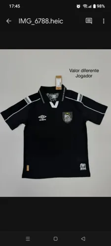 Camiseta de time