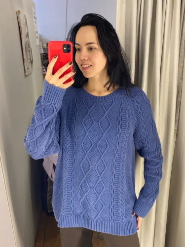 TRICOT ABERCROMBIE & FITCH TAMANHO XL