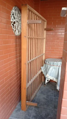 Cama simples tipo da roça