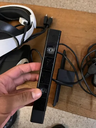 ÓCULOS DE REALIDADE VIRTUAL (VR) PS4/PS5 INCLUSO A CÂMERA TODOS OS CABOS E ADAPTORES