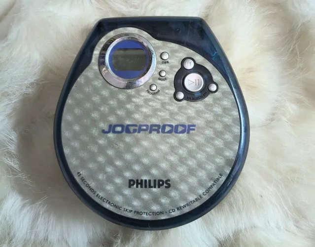 Discman Cd portátil Philips defeito