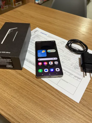 Galaxy S25 Ultra 512/12GB Titânio Preto