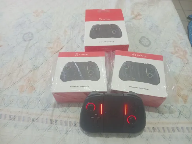 Controles joycons nintendo switch NOVOS