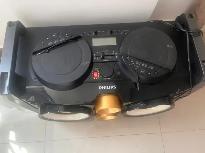 Aceito oferta Mini System Philips NTRX100/55 - 300W RMS - Excelente Estado  