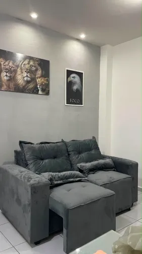 Sofa retrátil de 1,70