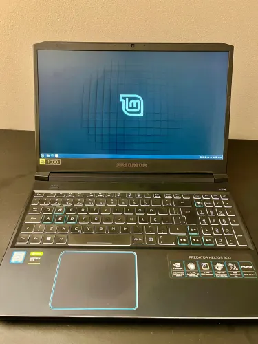 NOTEBOOK GAMER i7 9750H 16GB RAM GTX1660Ti Helios Predator 300