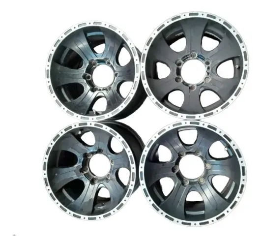 Jogo Roda Kombat Aro 15 6x139 Frontier D20 Hilux Troller 