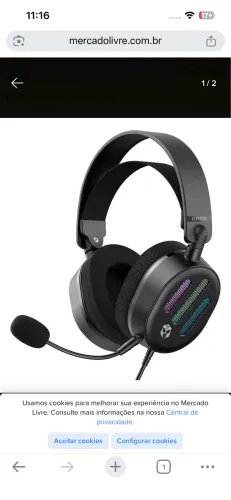 Vendo fone HEADSET USB 7.1 Original kaidi