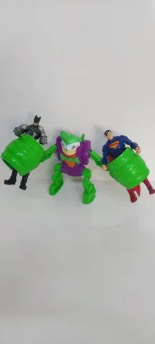 Lote Dc mattel Batman coringa e super Man