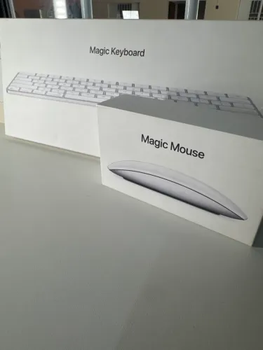Apple Magic Mouse 2 + Magic Keyboard (Troco Por Notebook)