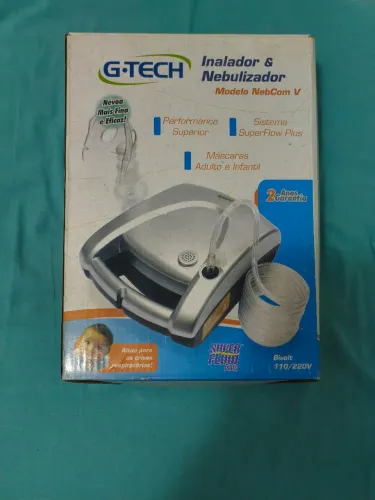 Inalador e nebulizador portátil g tech