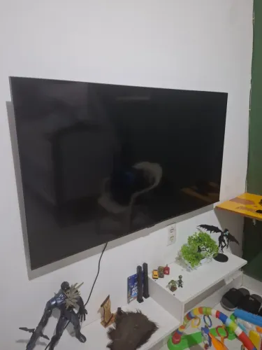 Tv 4k smart Samsung 9 meses de uso perfeitamente 50 polegadas 