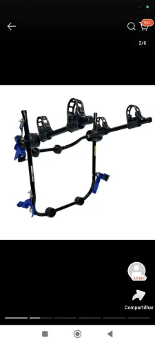 Suporte de bicicleta para veículo
