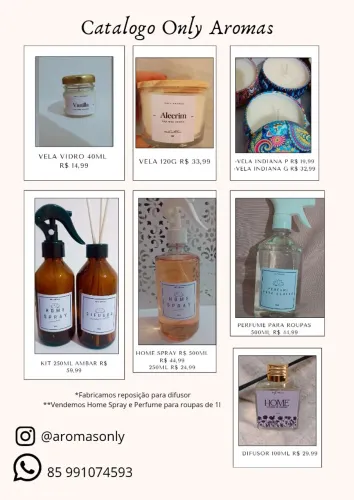 Home spray/Perfume para roupas