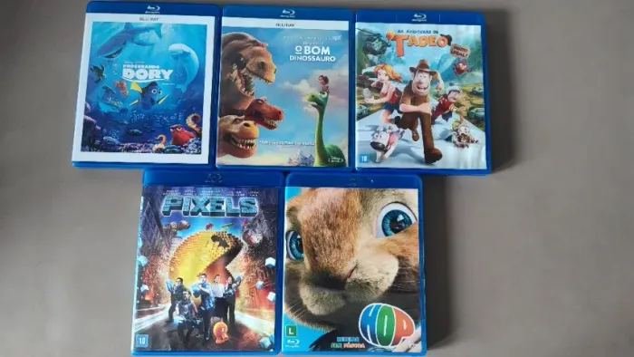 Cinco Filmes em Blu-Ray