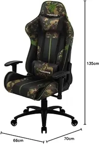 Cadeira Gamer Thunder x3 bc12 Camuflada 